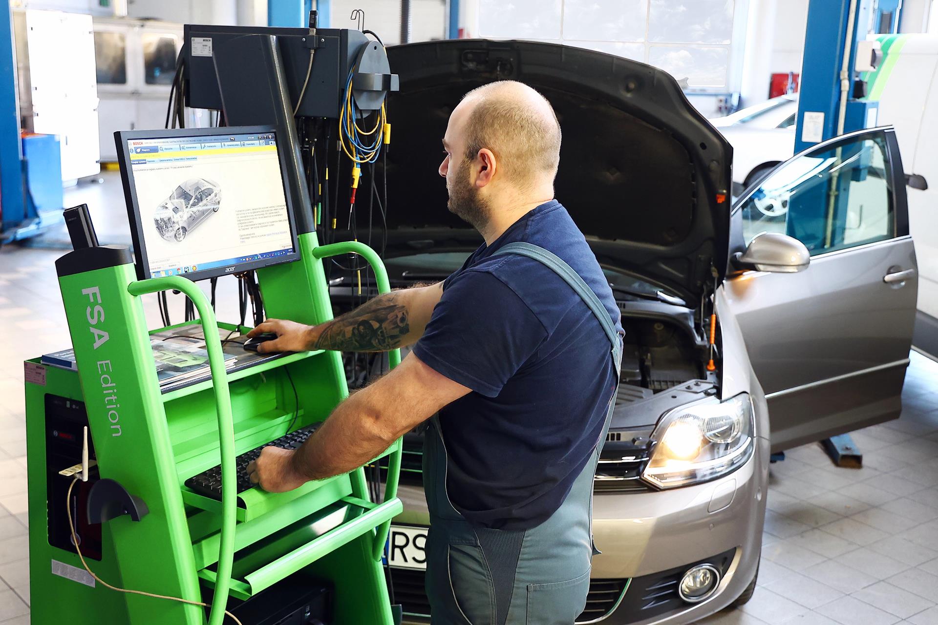 Diagnostyka samochodowa Bosch Car Service Pawlik